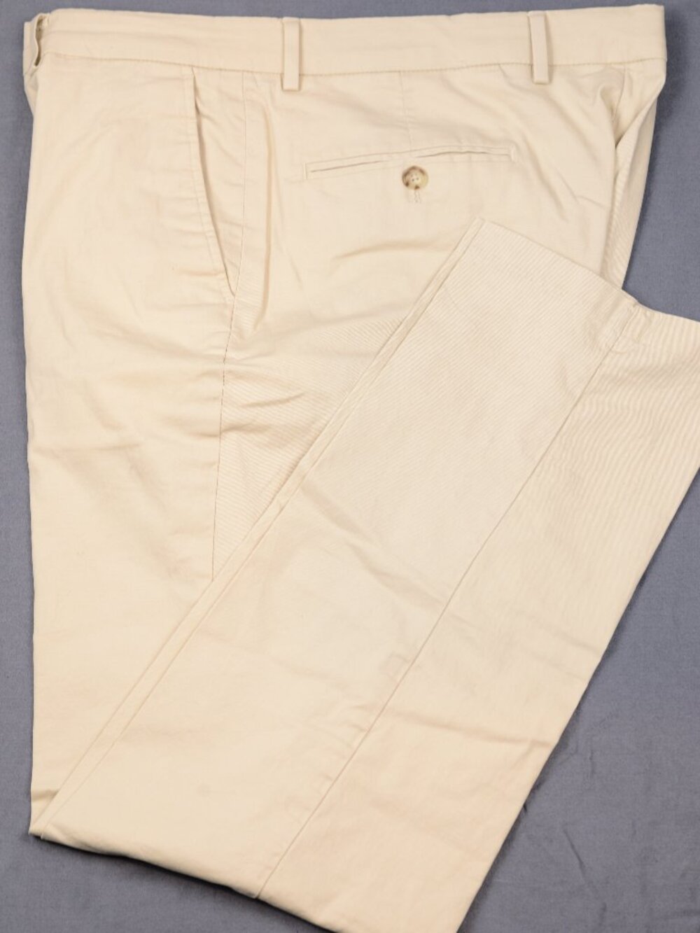 Awearness Kenneth Cole Mens Modern Fit Chino Pants Tan Khaki 38x32